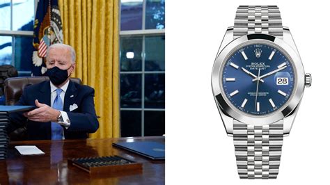 rolex joe biden|This Rolex Watch Was Worn By President Joe Biden During The .